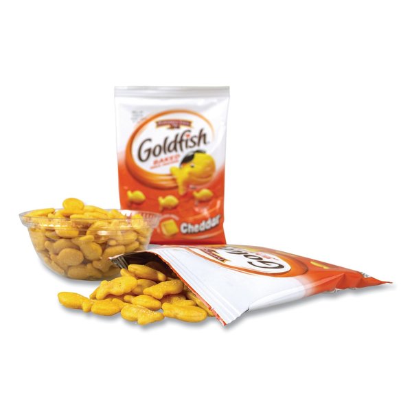 Pepperidge Farm Goldfish Crackers, Cheddar, 1.5 oz Bag, PK30 36787